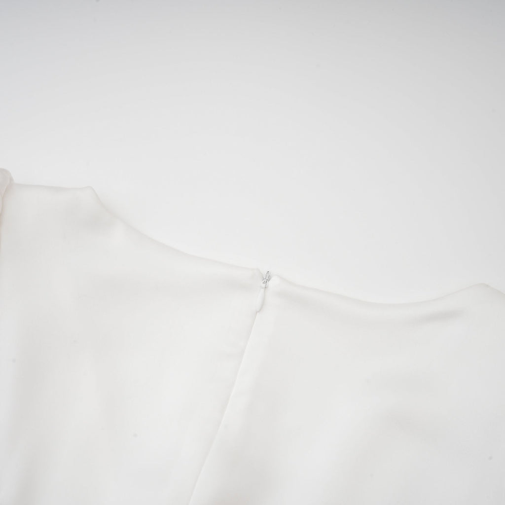 Cyrielle şerit maksi elbise