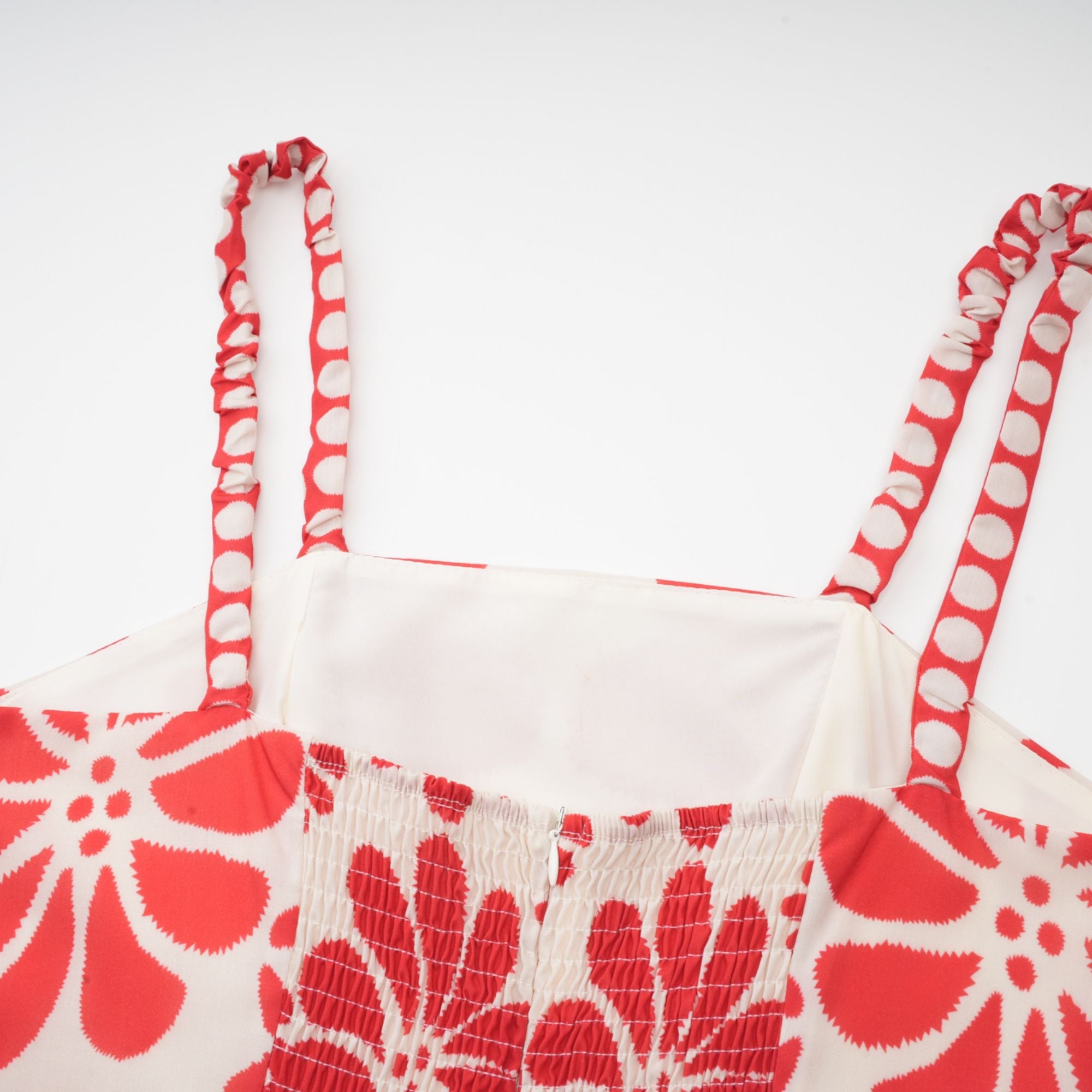 Sonia desenli midi elbise