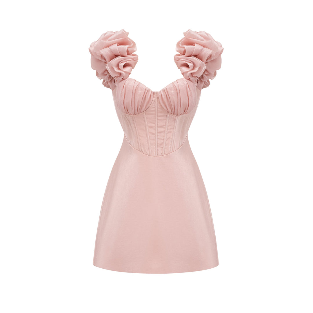 Rosalie korse mini elbise