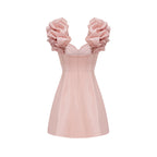 Rosalie korse mini elbise