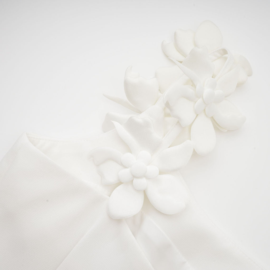 Margot çiçek mini elbise