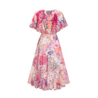 Caroline midi elbise