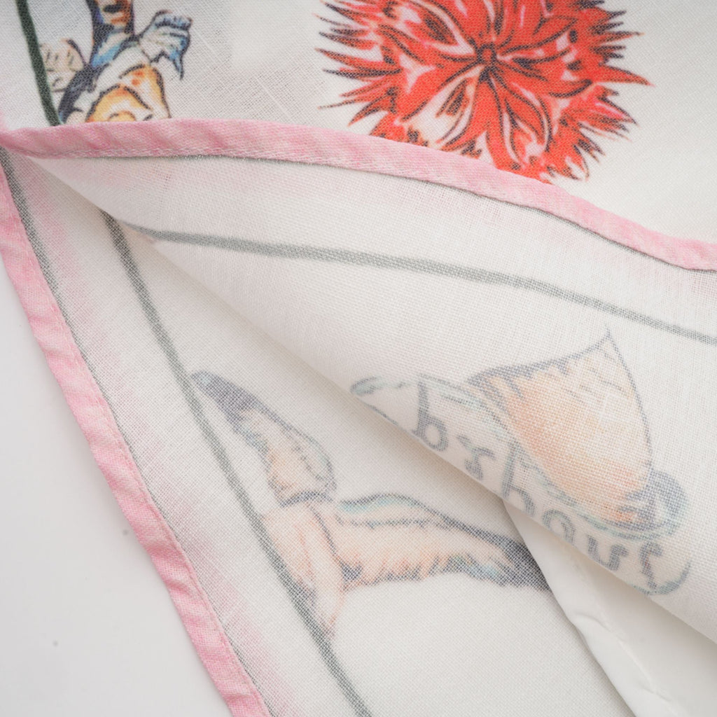 Pénélope desenli midi elbise