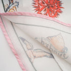 Pénélope desenli midi elbise