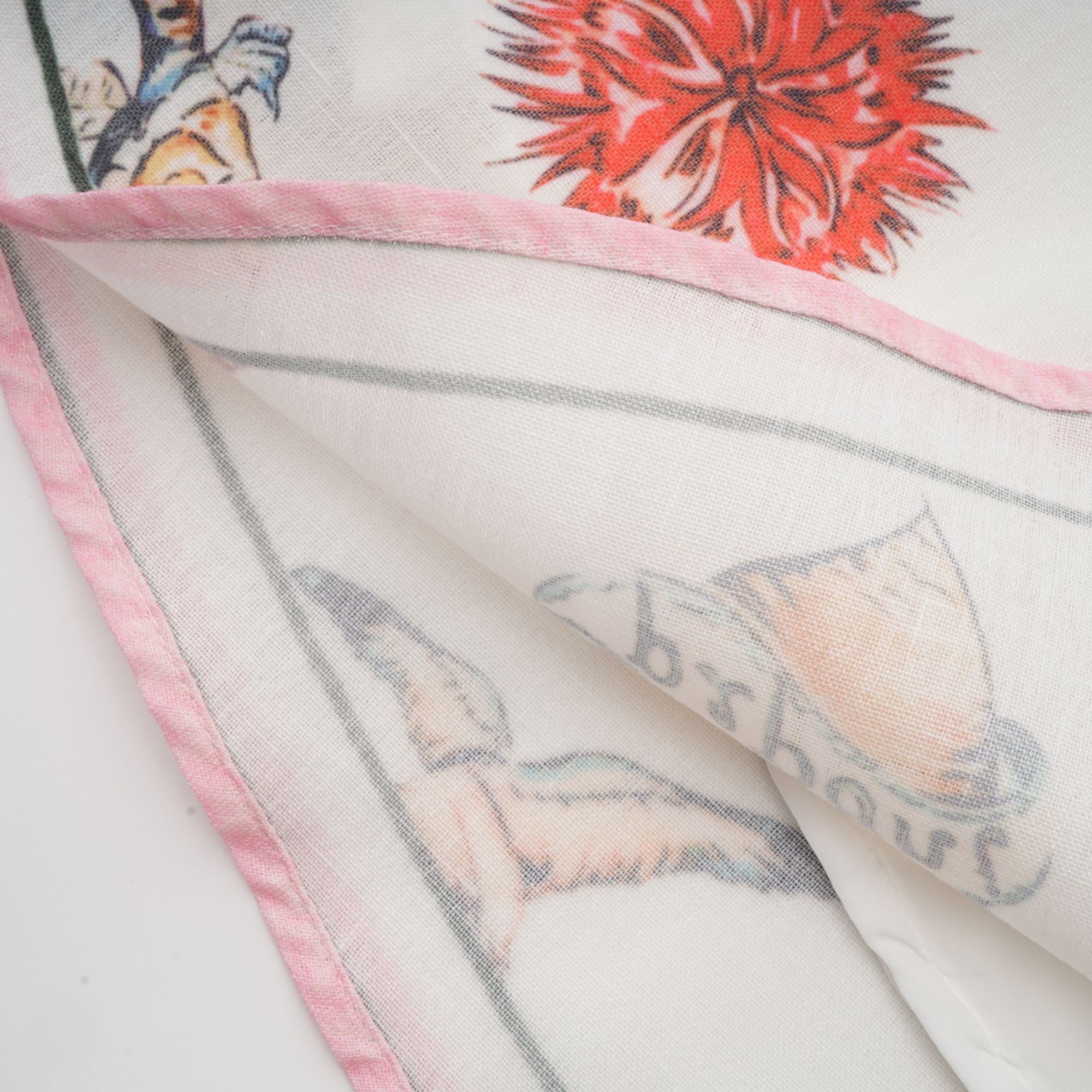 Pénélope desenli midi elbise