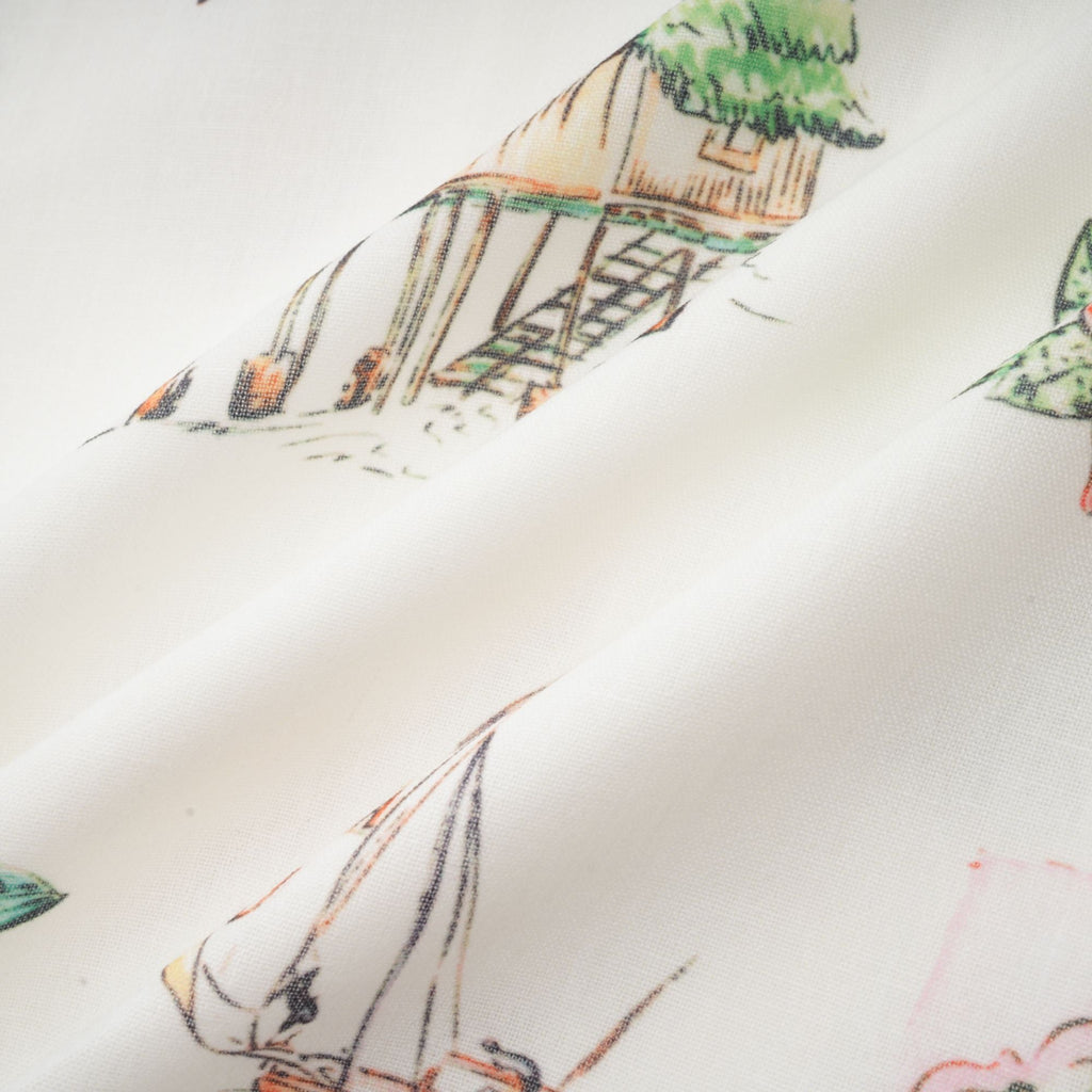 Pénélope desenli midi elbise