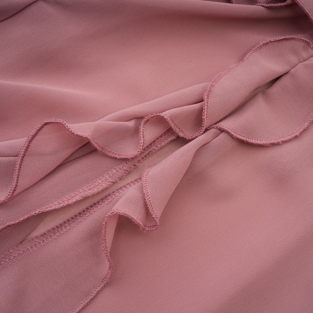 Geneviève pile maksi elbise