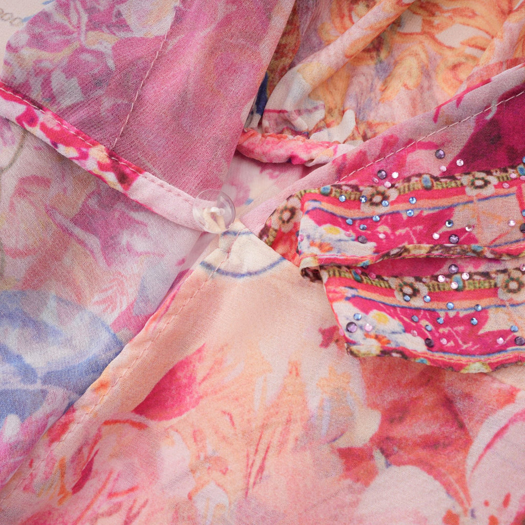 Caroline midi elbise