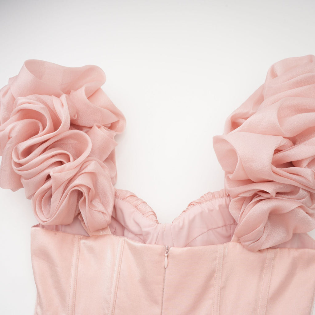 Rosalie korse mini elbise