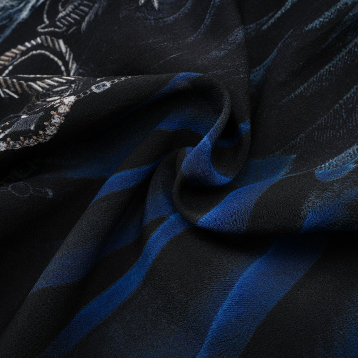 Margaux desenli mini elbise