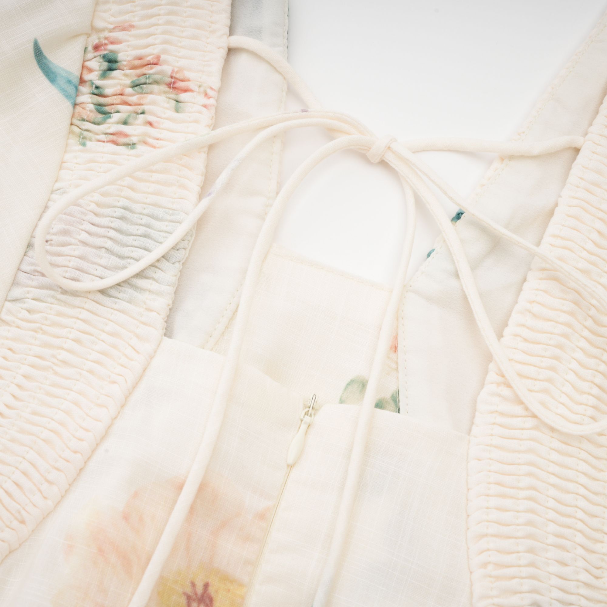 Cyrielle desen midi elbise