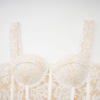 Gaia korse midi elbise