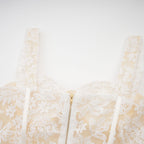 Gaia korse midi elbise