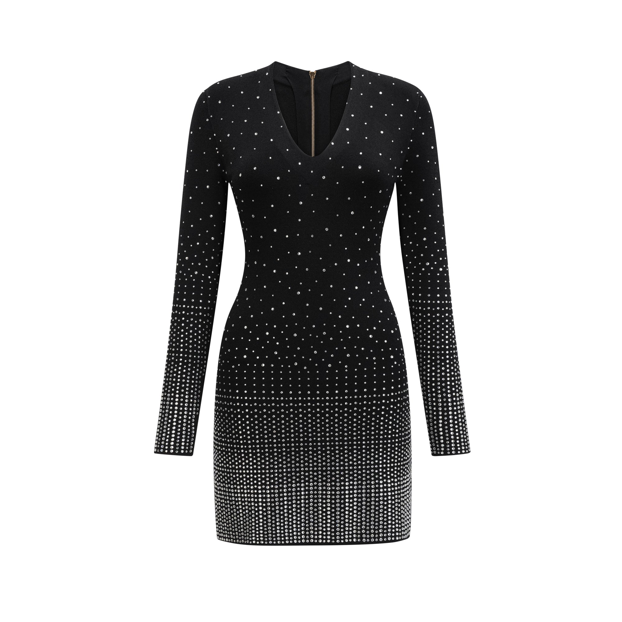 Fabrizia elmas mini elbise