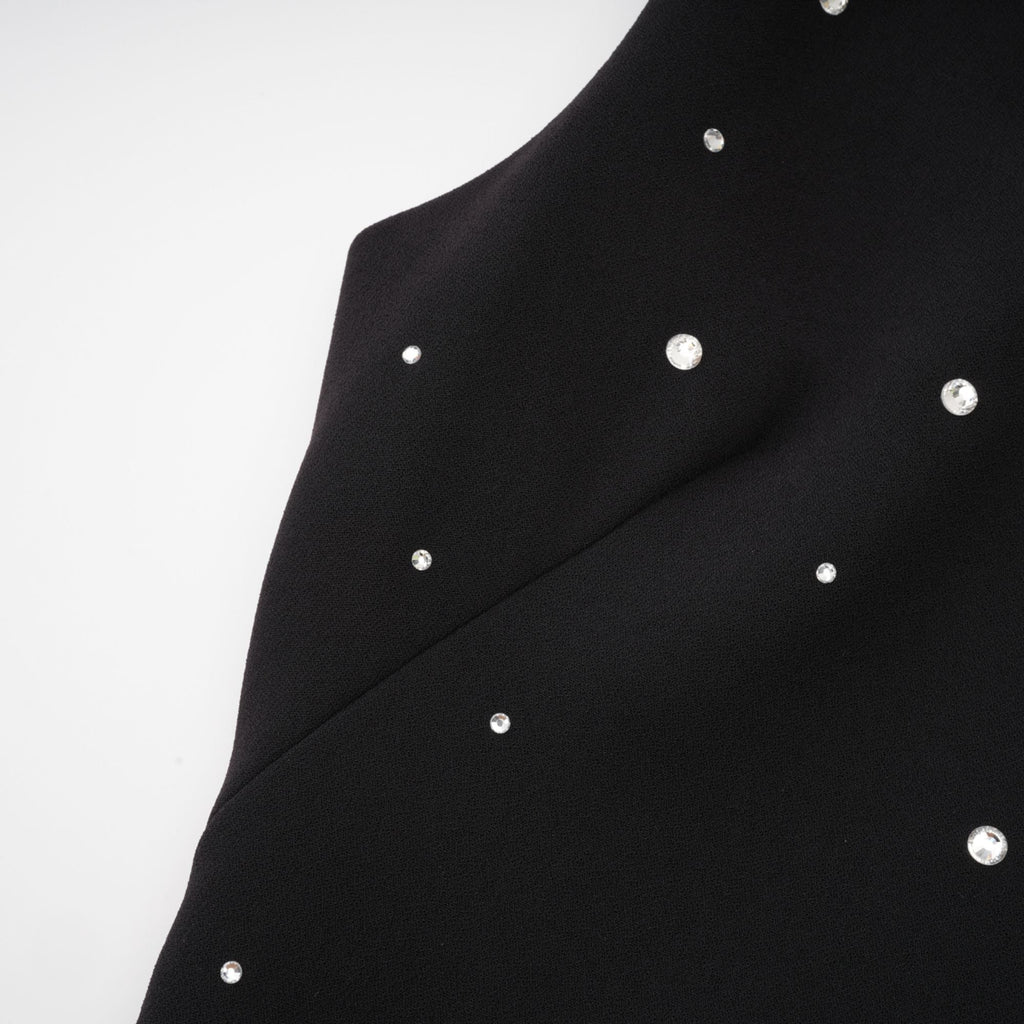 Sandrine fiyonklu mini elbise