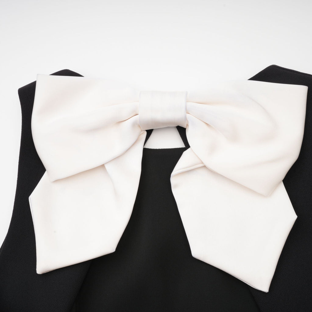 Sandrine fiyonklu mini elbise