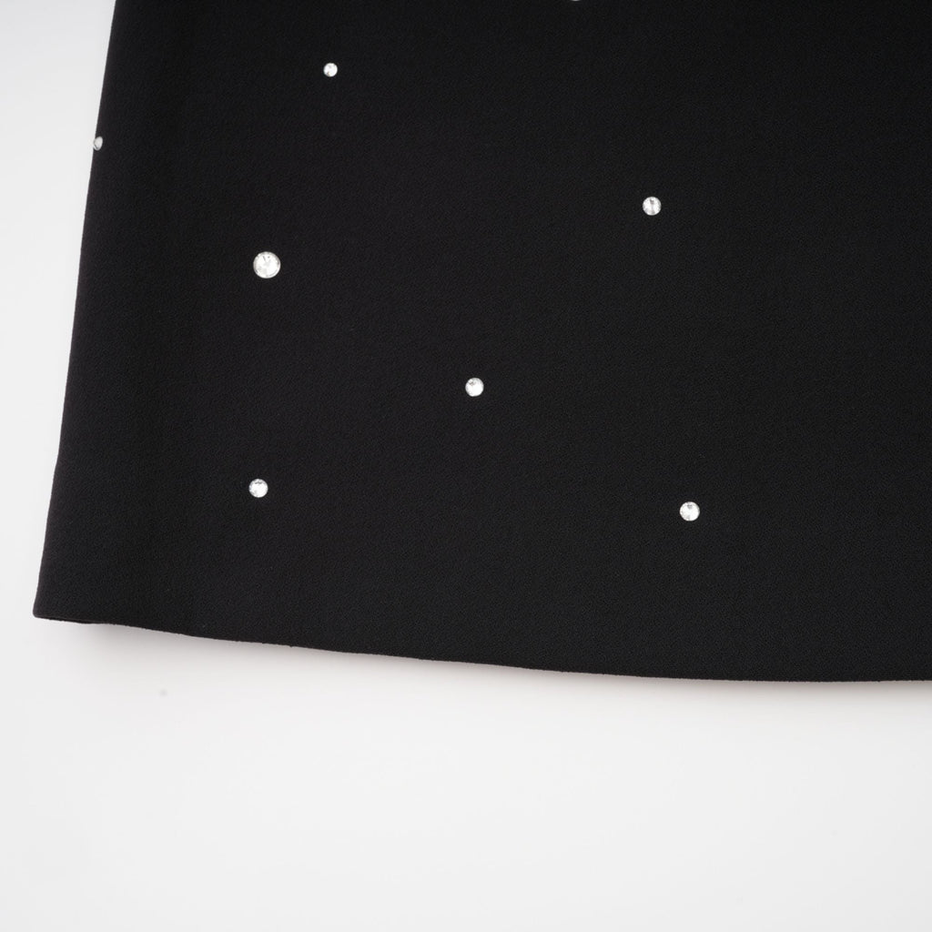 Sandrine fiyonklu mini elbise