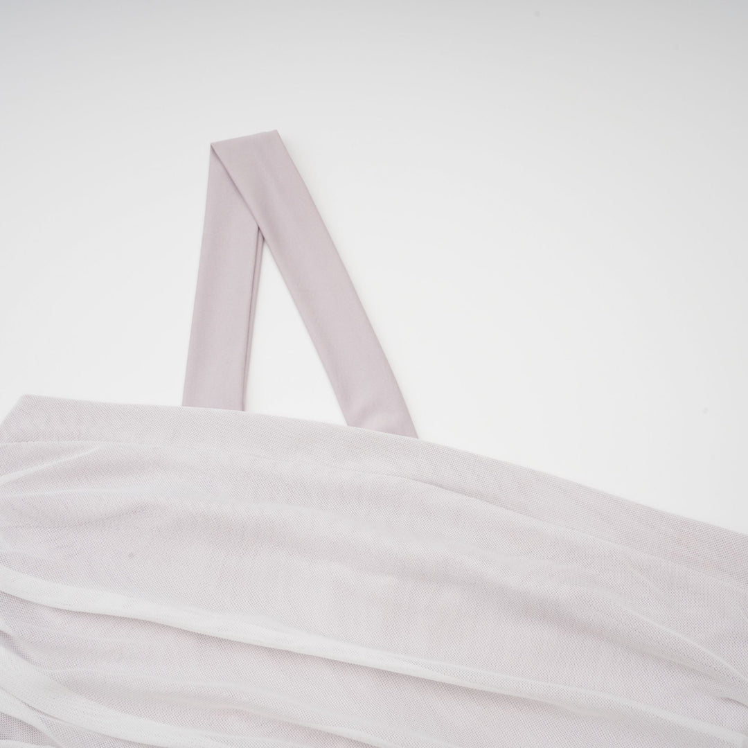 Nereida pile midi elbise