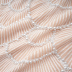 Shiema inci payetli midi elbise