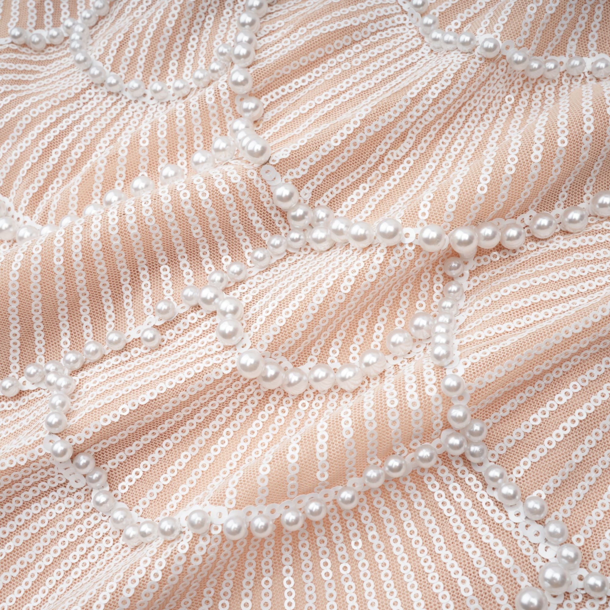 Shiema inci payetli midi elbise