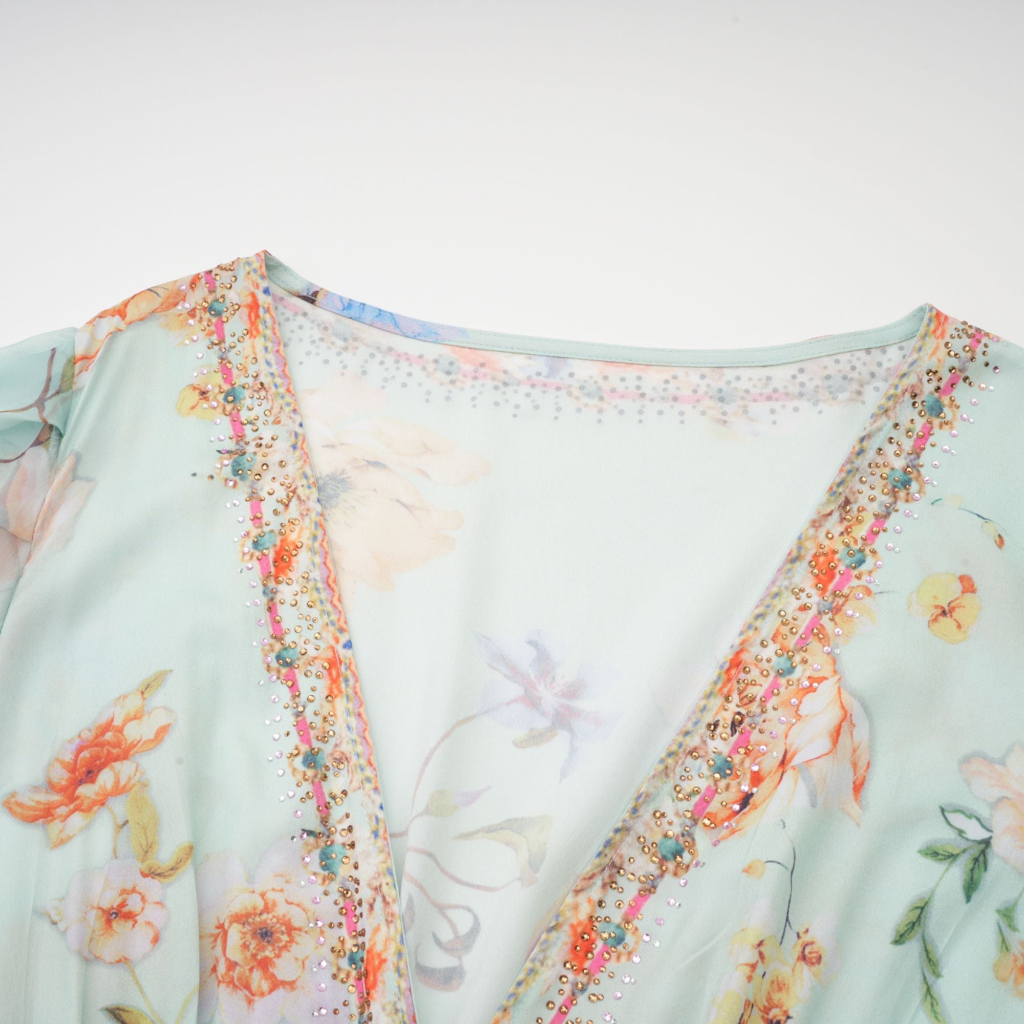 Jailina çiçek maksi elbise