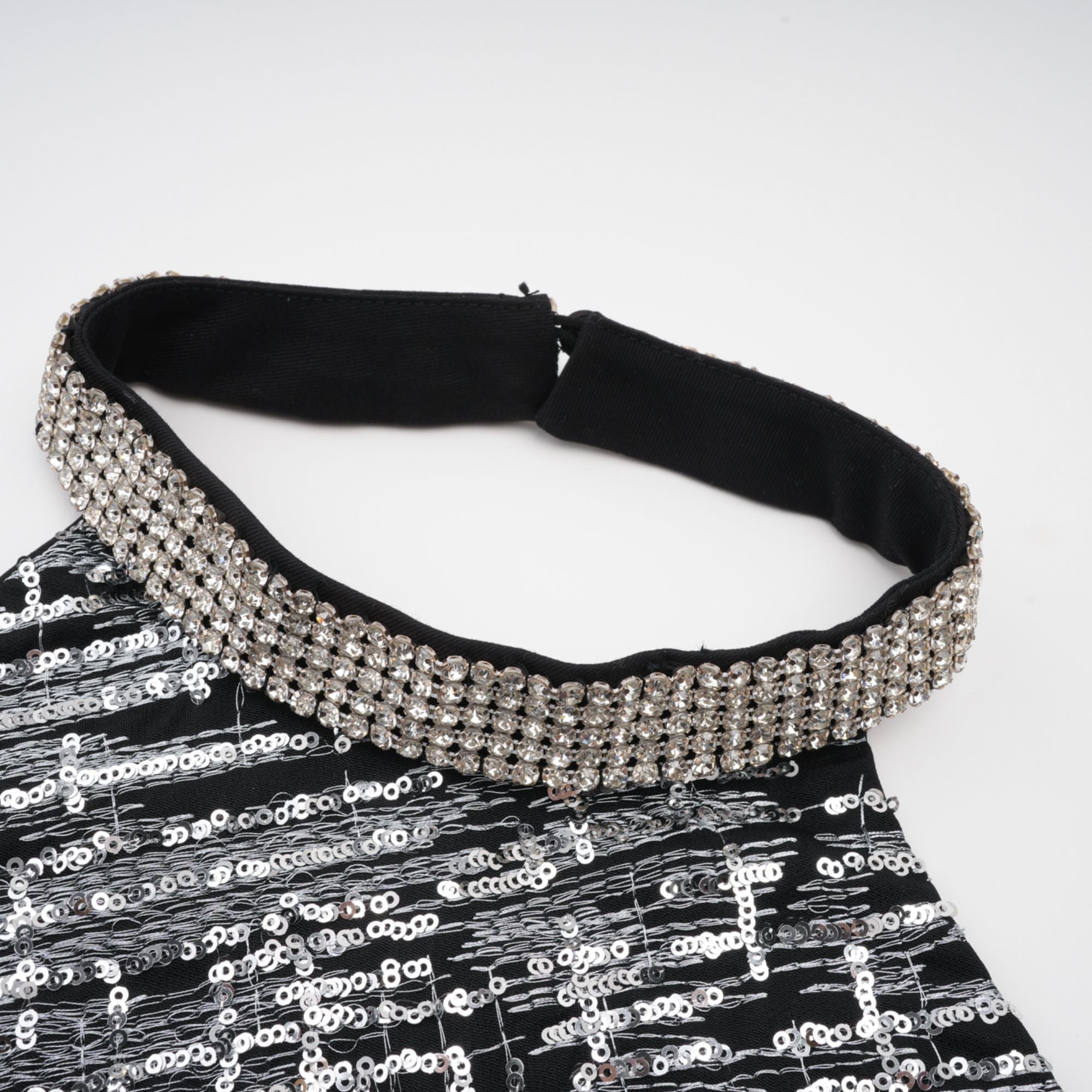 Odette süslemeli mini elbise