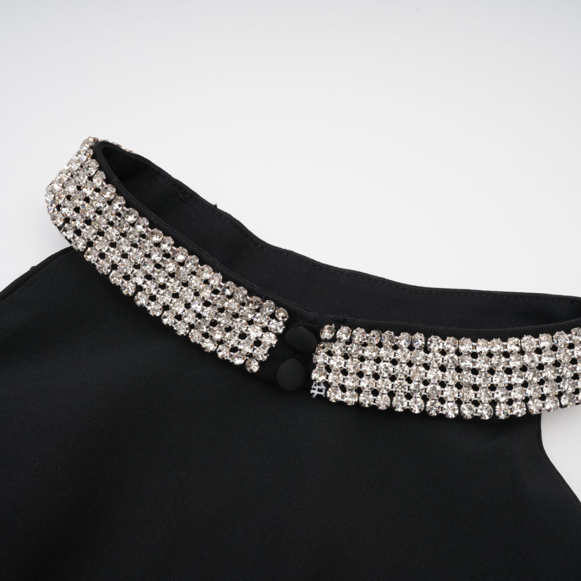 Odette süslemeli mini elbise