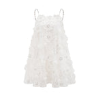 Suzette kristal mini elbise