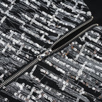 Odette süslemeli mini elbise