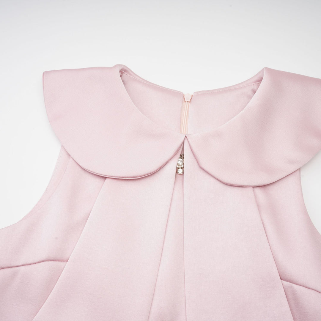 Catiana saten mini elbise