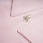 Catiana saten mini elbise