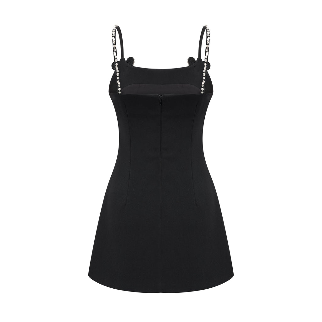 Renée fiyonklu mini elbise