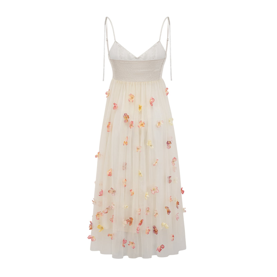 Isabeau midi elbise