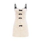 Cyrielle fiyonk mini elbise