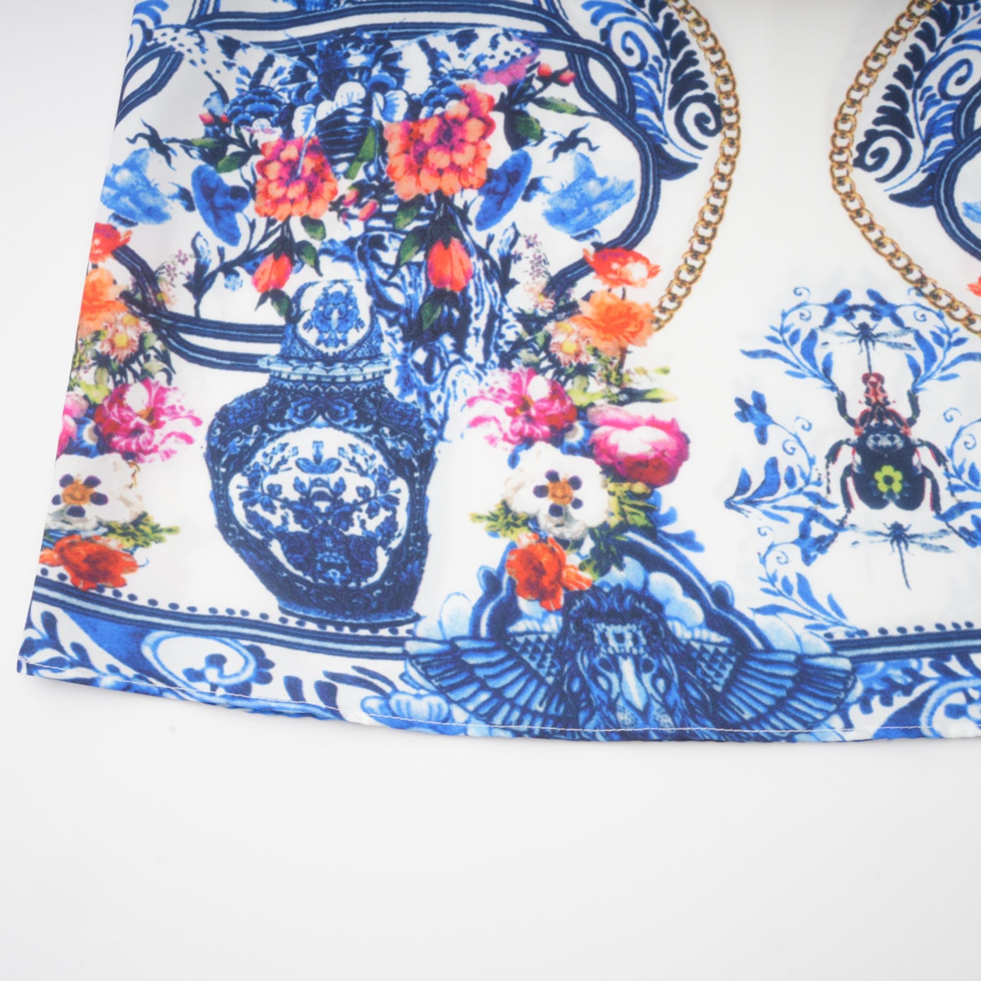 Merle çiçek maksi elbise