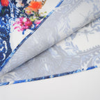 Merle çiçek maksi elbise