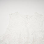 Helen işlemeli midi elbise