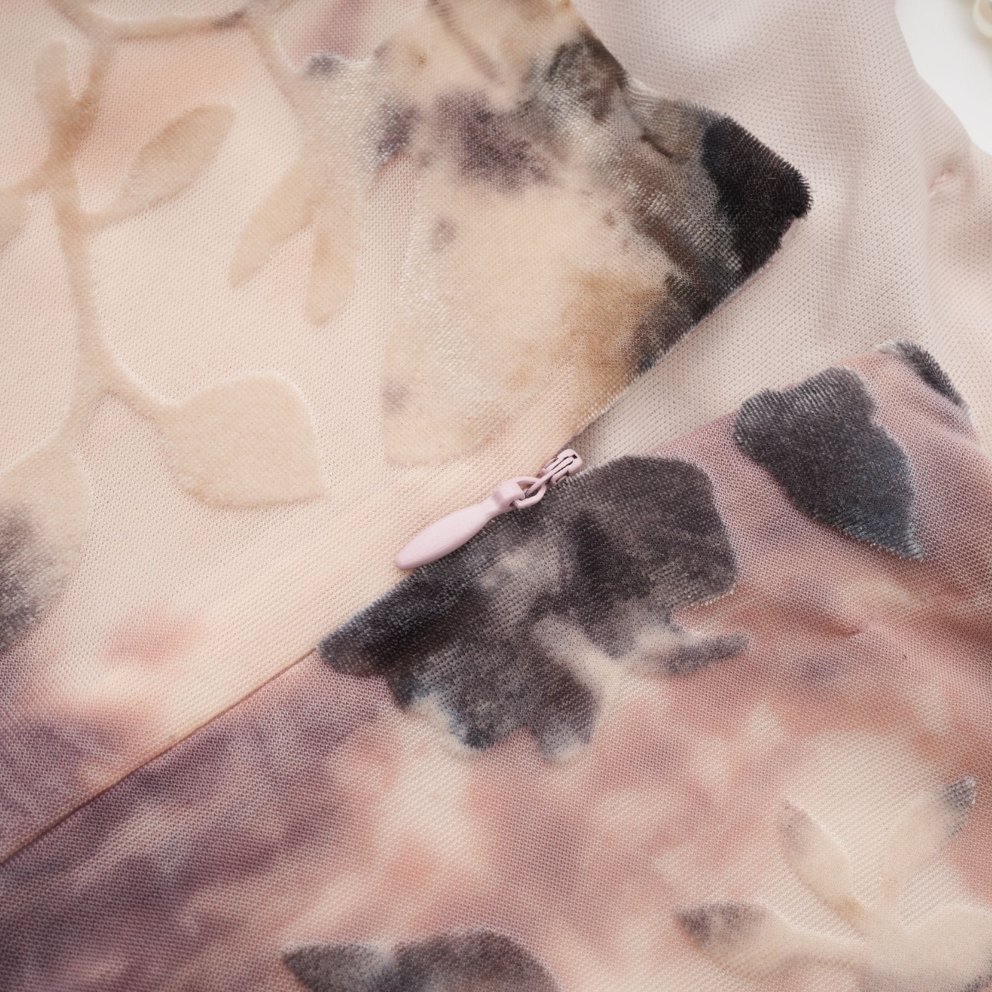 Victoire desenli midi elbise