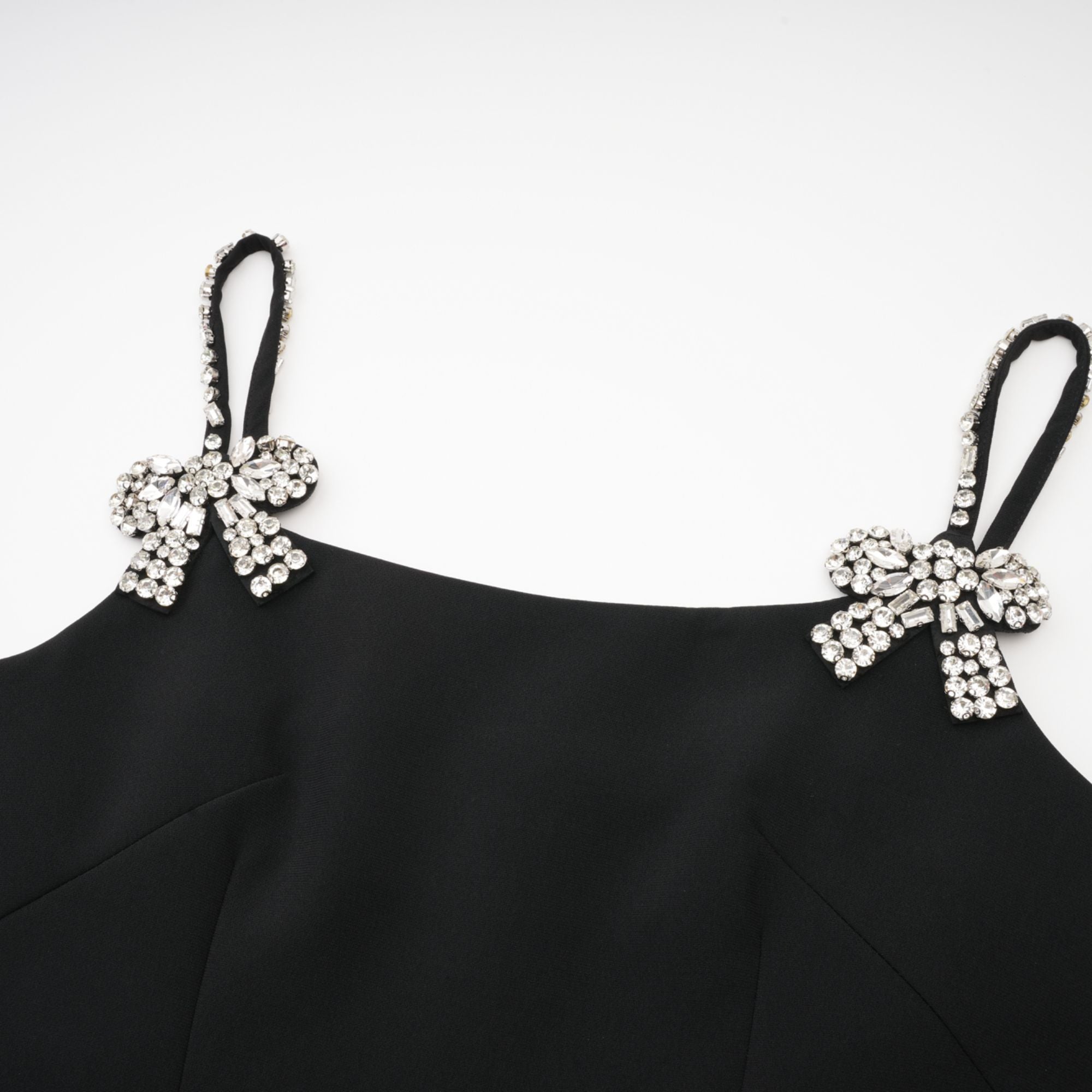 Renée fiyonklu mini elbise