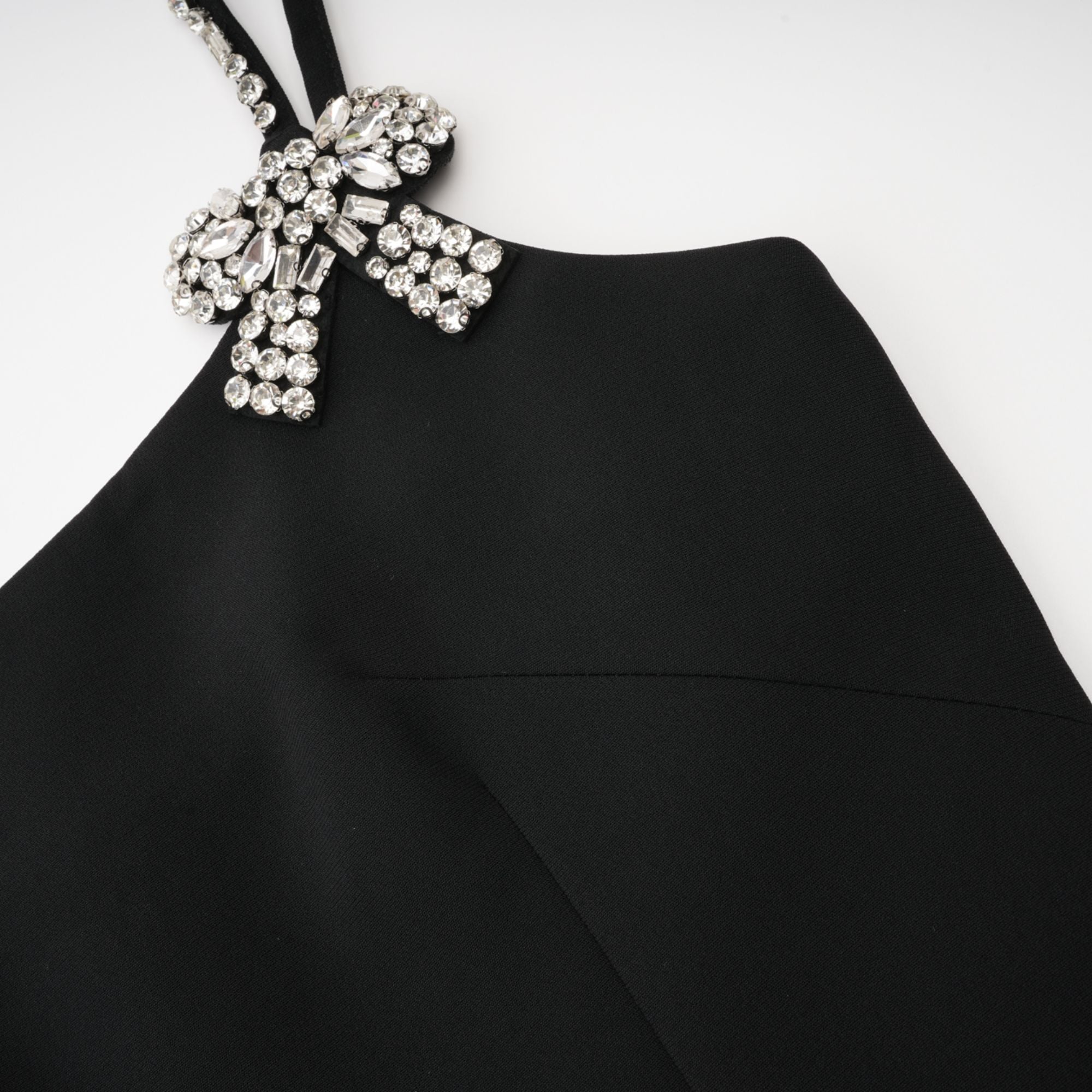 Renée fiyonklu mini elbise