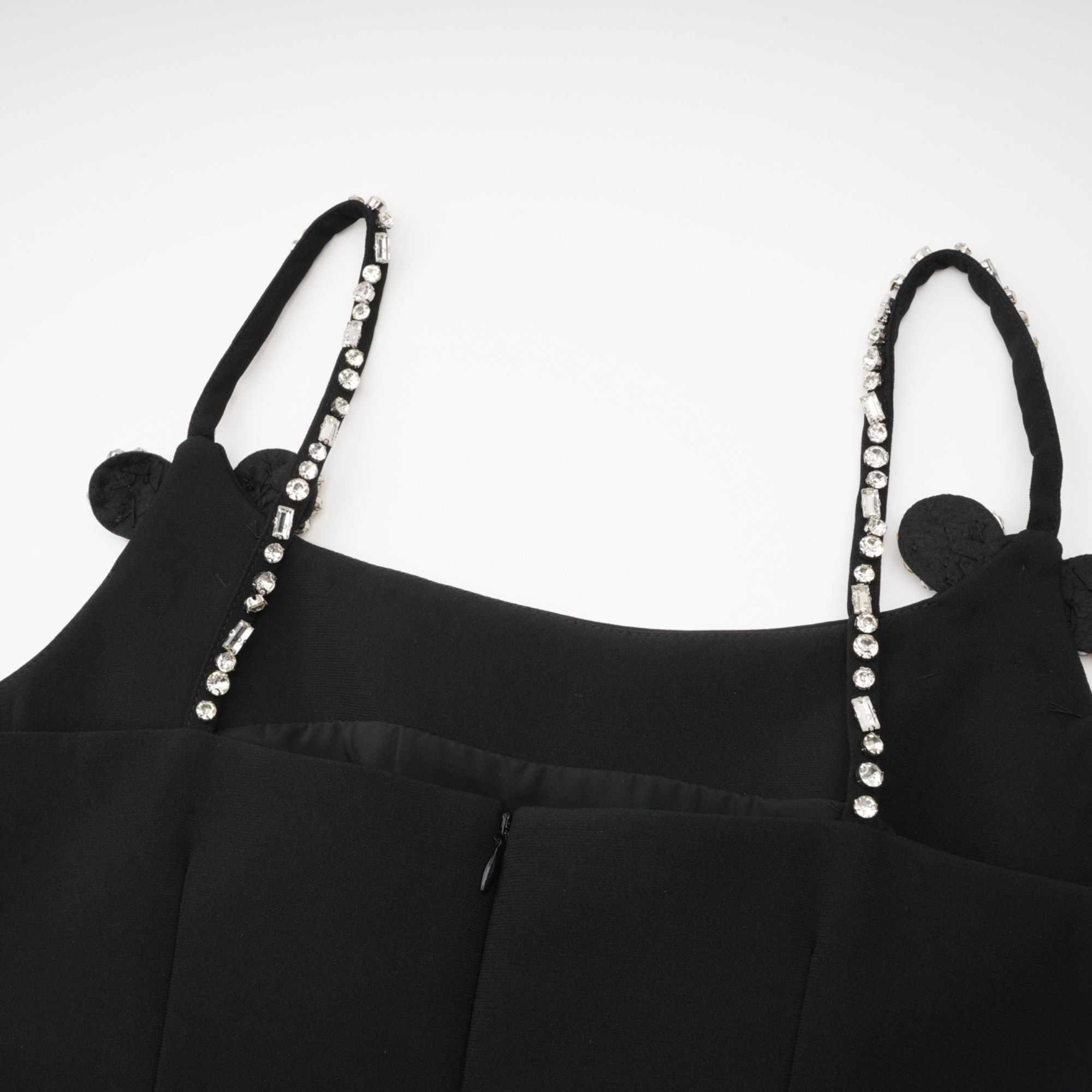 Renée fiyonklu mini elbise