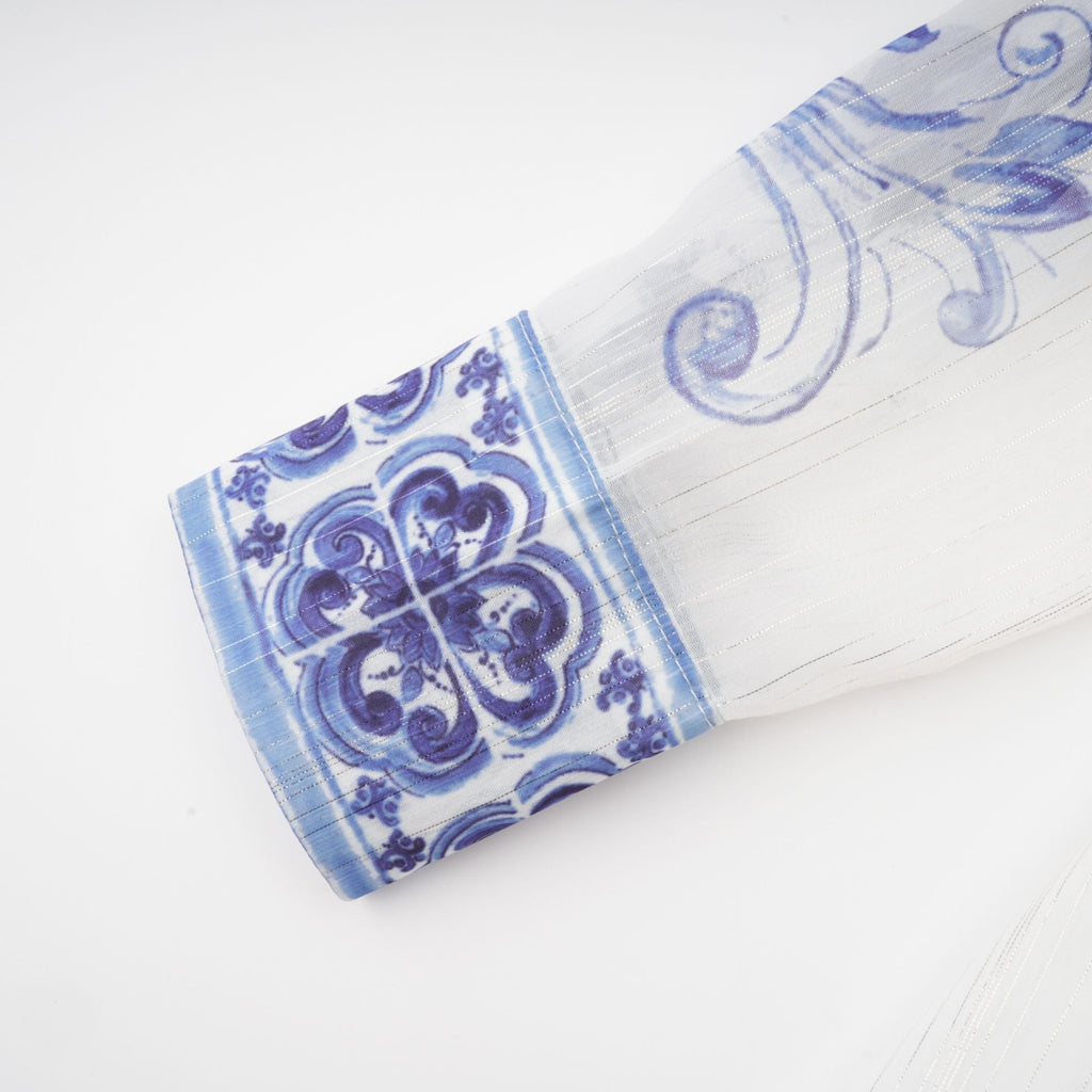 Isabelle desen midi elbise