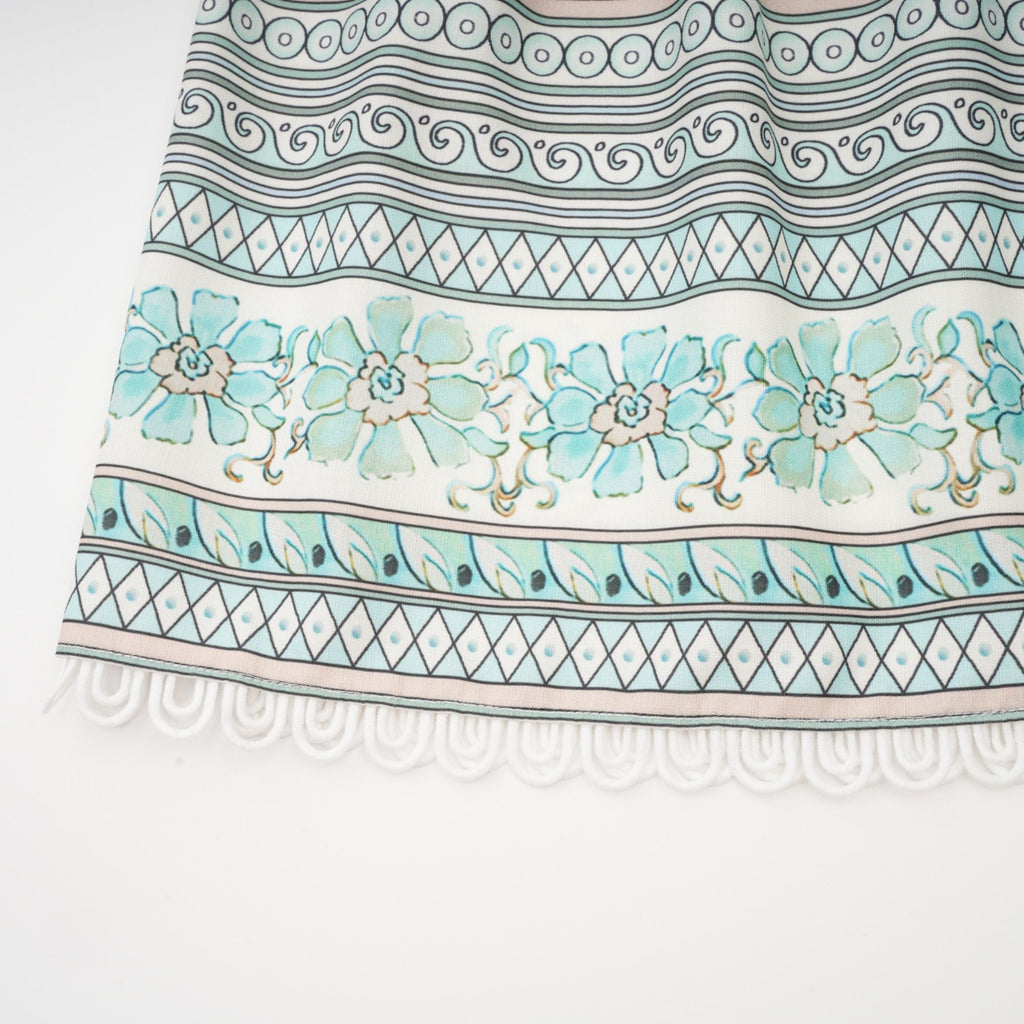 Raphaëlle pileli midi elbise