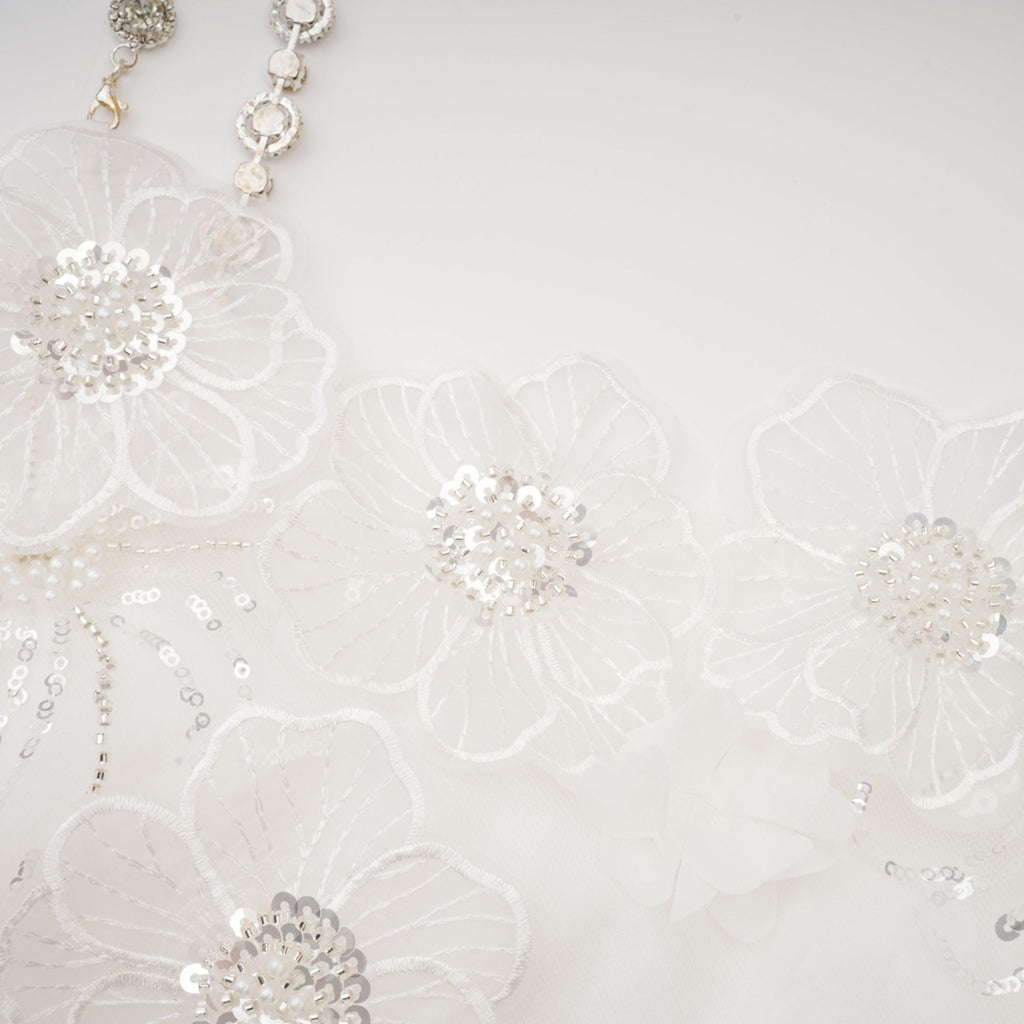 Suzette kristal mini elbise