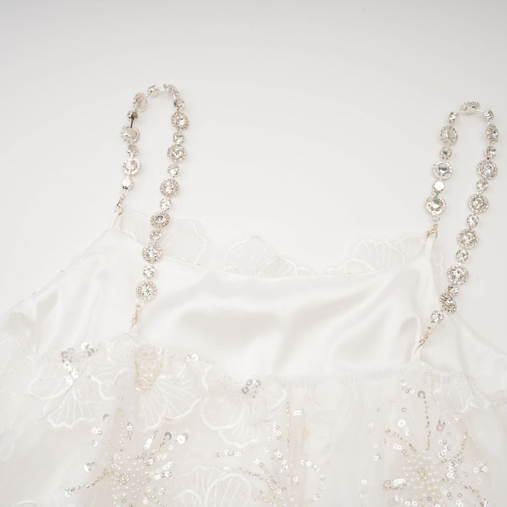 Suzette kristal mini elbise