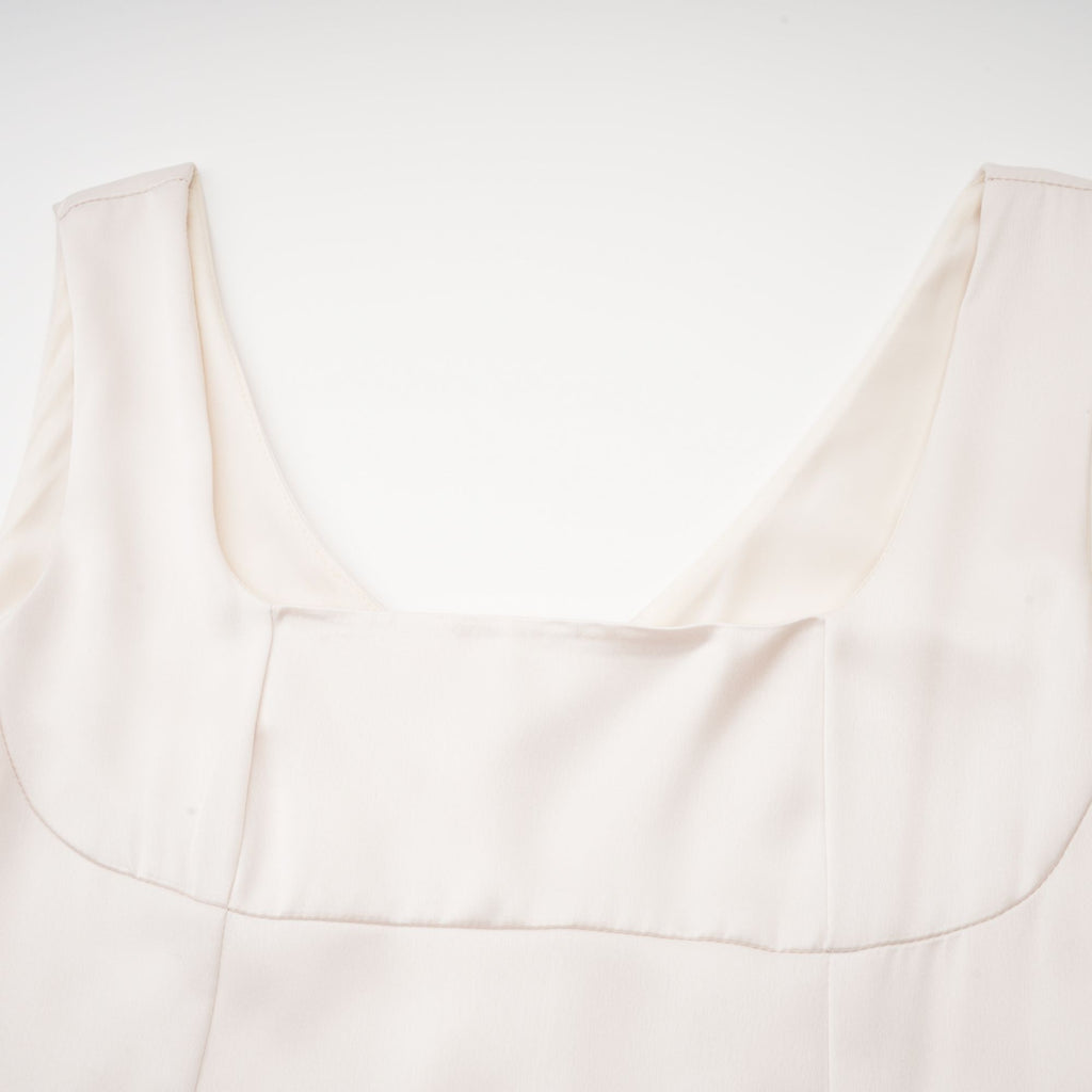 Océane pileli midi elbise