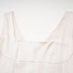 Océane pileli midi elbise