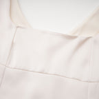 Océane pileli midi elbise