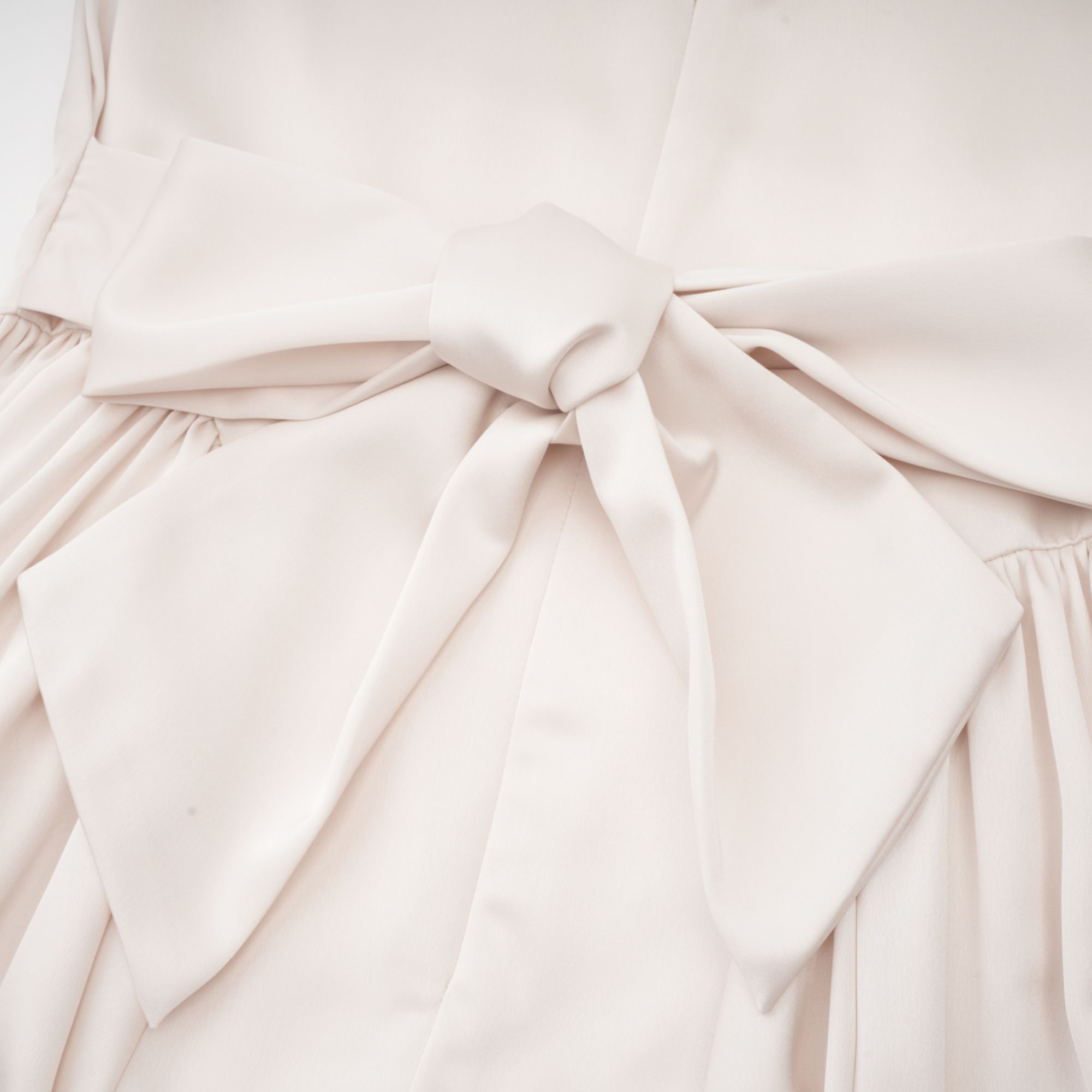 Océane pileli midi elbise