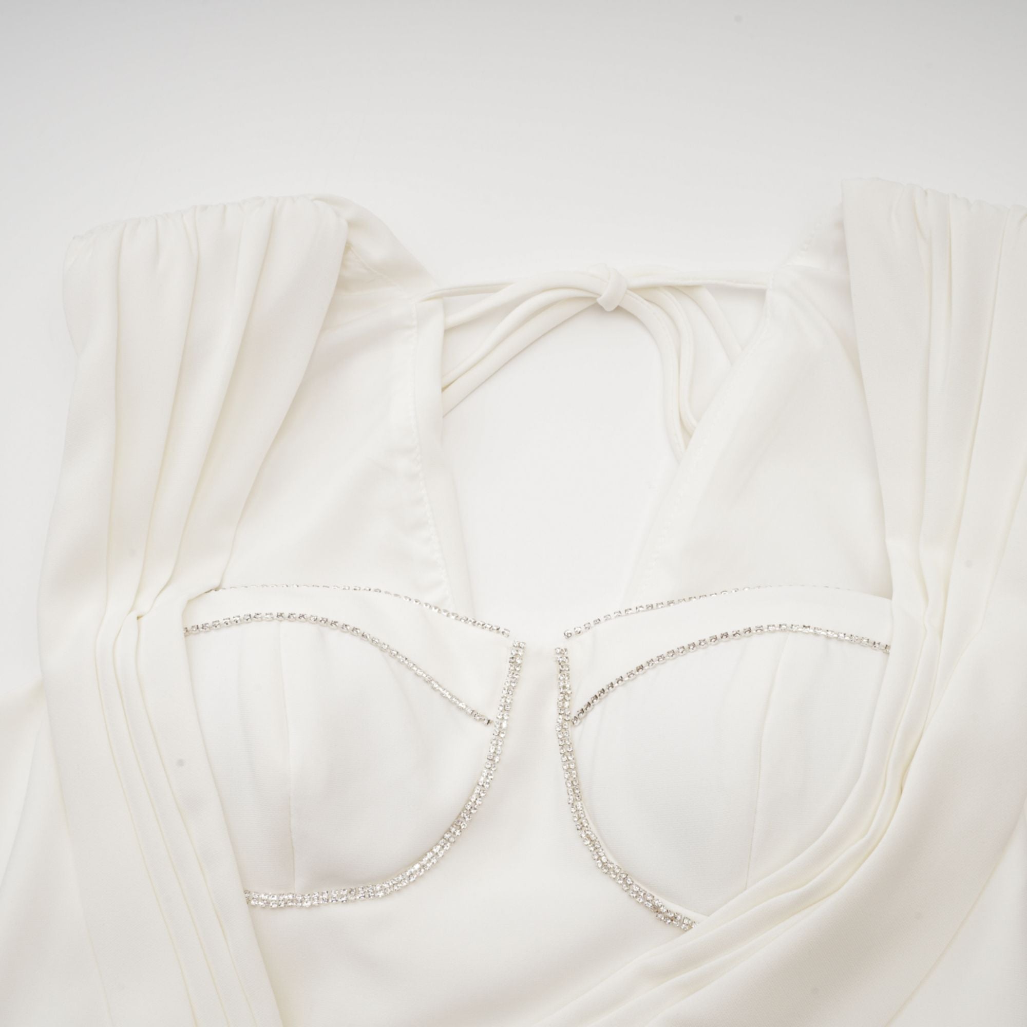 Solange kurdele mini elbise